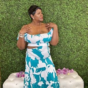 Summer breeze back tie dress